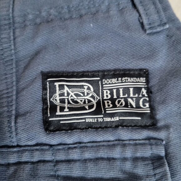 Billabong Men's Sz 30 Blue 100% Cotton Flat Front Pockets Bermuda Chino Shorts - Picture 9 of 10